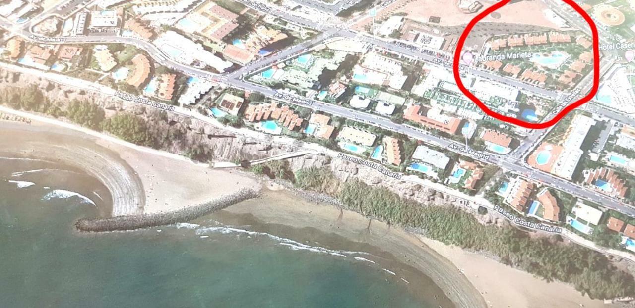 Area Ciudad Playa Del Inglesアパートメント エクステリア 写真